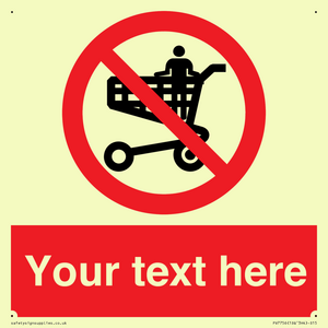 Custom prohibition no standing in trolley